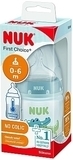 Пляшечка для годування NUK First Choice Plus Крокодил, з силіконовою соскою, 150 мл, блакитний (3952401) - Pampik - 2