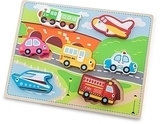Головоломка "Транспорт " New Classic Toys - Pampik