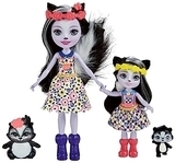 Игровой набор "Скунсик Сейдж с младшей сестренкой" Enchantimals - Pampik