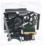 Конструктор "Поезд DF2159 с рельсами", зеленый ZIPP Toys - Pampik - 3