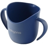 Тренувальна чашка з ручками BabyOno, синя, 120 мл (1463/01) - Pampik
