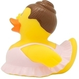 Игрушка для ванной "Уточка Балерина" Funny Ducks - Pampik - 3