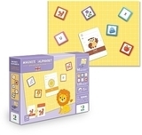 Магнітна абетка Dodo Англійський магнітний алфавіт, англ. (200214) - Pampik - 2