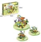 Конструктор "Веселая горка. Замок с шариками" (110 дет.) Banbao, 110 дет. - Pampik