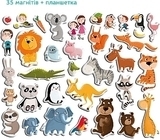 Пазлы магнитные "Магнитная зоопарк", 30 эл. Dodo - Pampik - 5