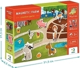 Пазлы магнитные "Магнитная ферма", 30 эл. Dodo - Pampik