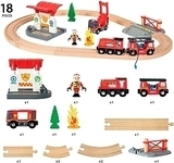 Дитяча залізниця Brio Пожежна станція - Pampik - 3