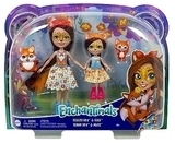 Игровой набор "Лисичка Фелисити с младшей сестренкой" Enchantimals - Pampik - 4
