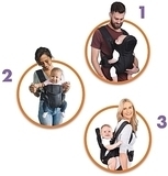 Рюкзак-переноска Dreambaby Manhattan, чорний (G296) - Pampik - 2