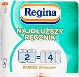 Паперові рушники Regina, двошарові, 2 рулони (2х90 шт.) - Pampik