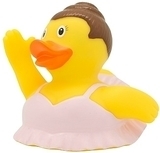 Игрушка для ванной "Уточка Балерина" Funny Ducks - Pampik - 2