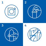 Презервативи латексні із силіконовим мастилом Durex Dual Extase, рельєфні з анестетиком, 3 шт. - Pampik - 5