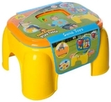 Столик-пісочниця Bambi, жовтий із блакитним (HG-157) - Pampik - 2