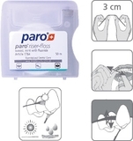 Зубний флос Paro Swiss Riser-Floss, вощена, з м'ятою та фтором, 50 м - Pampik - 2