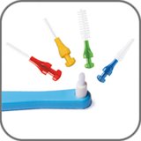 Зубна щітка Paro Swiss M43, з монопучковою насадкою, середня жорсткість, блакитний - Pampik - 4