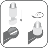 Зубна щітка Paro Swiss M43, з монопучковою насадкою, середня жорсткість, зелений - Pampik - 5