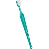 Зубна щітка Paro Swiss M39, з монопучковою насадкою, середня жорсткість, зелений - Pampik