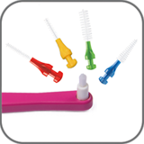 Зубна щітка Paro Swiss M27L, з монопучковою насадкою, середня жорсткість, помаранчевий - Pampik - 4