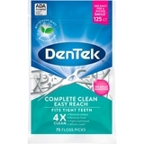 Флосс-зубочистки DenTek Комплексная очистка Задние зубы, 125 шт. - Pampik