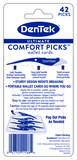 Зубочистки DenTek Максимальний комфорт, 42 шт. - Pampik - 2