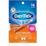 Міжзубна щітка DenTek для стандартних проміжків Зручне очищення, 16 шт. - Pampik