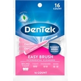 Міжзубна щітка DenTek для макро вузьких проміжків Зручне очищення, 16 шт. - Pampik