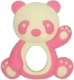 Прорізувач Lindo Панда, рожевий (LI 329) - Pampik