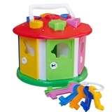 Игрушка-сортер ТехноК Умный малыш Домик (2438) - Pampik - 2
