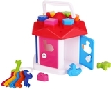 Игрушка-сортер ТехноК Умный малыш Домик (2438) - Pampik - 3