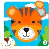 Пазл-сортер Dodo Тигреня, 9 елементів - Pampik