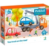Пазл Dodo Эвакуатор на дороге, 60 элементов - Pampik