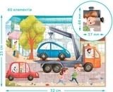Пазл Dodo Эвакуатор на дороге, 60 элементов - Pampik - 2