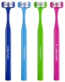 Стандартна зубна щітка Dr. Barman's Superbrush, синій - Pampik - 2