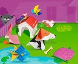 Набір для творчості Avenir Домашні улюбленці, орігамі, 40 аркушів (CH211786) - Pampik - 4