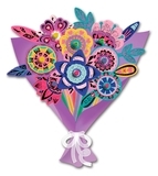 Набір для творчості Avenir Букет квітів, скретч-арт (CH211734) - Pampik - 3