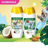 Гель для душу та купання Palmolive, з кокосом, для тіла та волосся, 250 мл - Pampik - 7