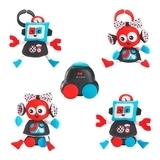 Розвиваючий музичний килимок Yookidoo Роболенд (40128) - Pampik - 3