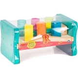 Розвиваюча дерев'яна іграшка-сортер Battat Бум-Бум (BX1762Z) - Pampik