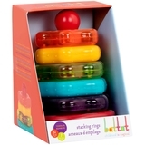 Розвиваюча іграшка Battat Lite Кольорова пірамідка (BT2579Z) - Pampik