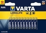 Уцінка. Батарейки Varta Longlife AAA Bli Alkaline, 10 шт. (4103101461)