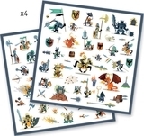 Набір наклейок Djeco Лицарі (DJ08886) - Pampik - 2