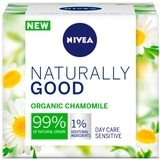 Денний крем для обличчя Nivea Naturally Good, для чутливої ​​шкіри, 50 мл (4005900701060) - Pampik