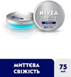 Гель Nivea Fresh Men 3 в 1 для лица и рук, 75 мл - Pampik - 2