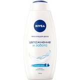 Гель-уход для душа Nivea Увлажнение и уход, 750 мл - Pampik
