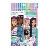 Блокнот с трафаретами Make it Real Городской стиль (MR3207) - Pampik