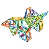 3D магнитный конструктор Магникон Динозавры, 65 деталей (МК-65) - Pampik - 3