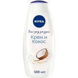 Крем-гель для душу Nivea Крем Кокос, 500 мл - Pampik