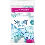 Набір одноразових станків для гоління Gillette Venus Simply 2, 6 шт. - Pampik