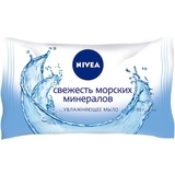 Мило зволожувальний Nivea Свіжість морських мінералів, 90 г - Pampik