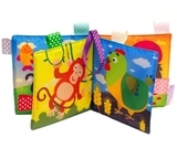 Мягкая книжка-игрушка Книжковий хмарочос Хто що їсть - Pampik - 2